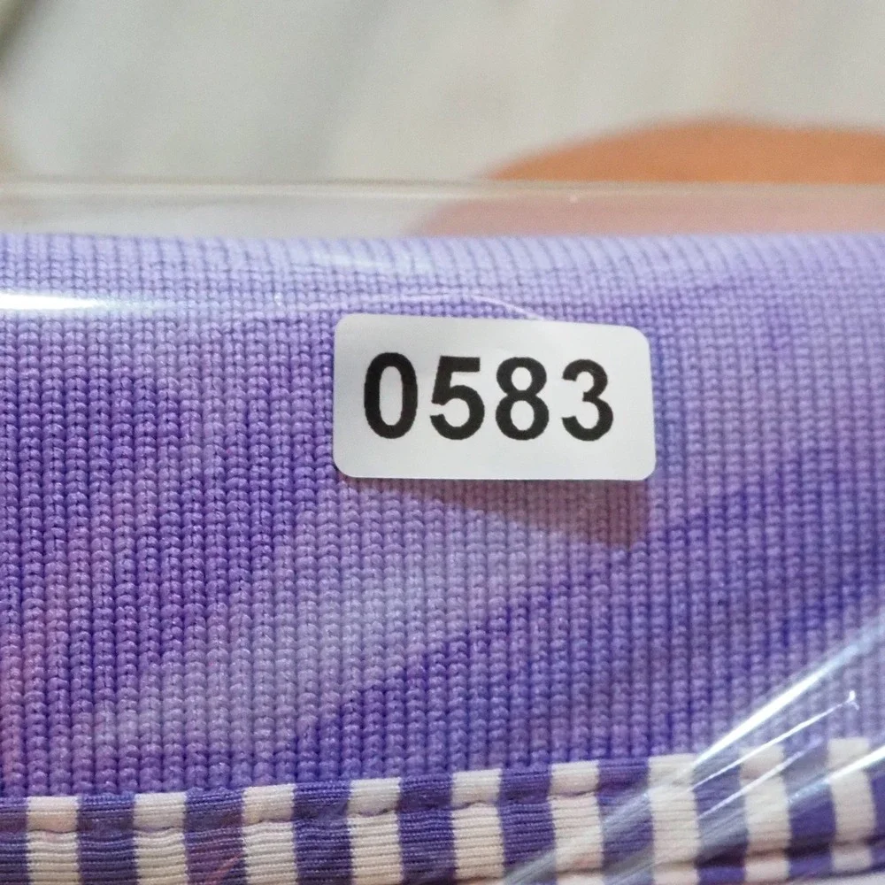 FootJoy Mens‎ XL Golf Polo Shirt Short Sleeve Performance Purple Striped ProDry